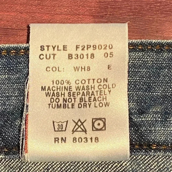 Lucky Brand Lil Apache jeans size 12 / 31 - Picture 4 of 10